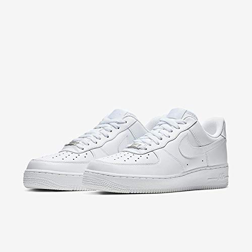 Nike Wmns Air Force 1 '07, Zapatillas para Mujer, Blanco (White/White 112), 40.5 EU