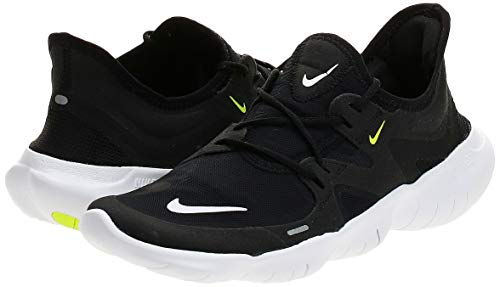 Nike Wmns Free RN 5.0, Zapatillas de Atletismo Mujer, Multicolor (Black/White/Anthracite/Volt 000), 39 EU