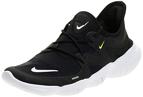 Nike Wmns Free RN 5.0, Zapatillas de Atletismo para Mujer, Multicolor (Black/White/Anthracite/Volt 000), 40 EU