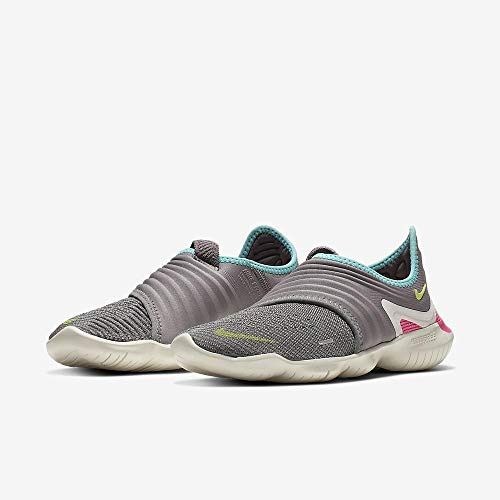 Nike Wmns Free RN Flyknit 3.0, Zapatillas de Atletismo para Mujer, Multicolor (Gunsmoke/Volt/Aurora Green 000), 40 EU Nike Wmns Free RN Flyknit 3.0, Zapatillas de Atletismo para Mujer, Multicolor (Gunsmoke/Volt/Aurora Green 000), 40 EU