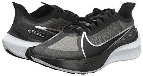 Nike Wmns Zoom Gravity, Zapatillas de Entrenamiento Mujer, Negro (Black/Metallic Silver/Wolf Grey/White 002), 39 EU