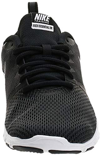 Nike Women's Flex Essential Training, Zapatillas de Deporte Mujer, Negro (Black/Black-Anthracite-White 001), 36 EU