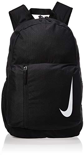 NIKE Y Nk Acdmy Team Bkpk Sports Backpack, Unisex adulto, black/black/(white), MISC NIKE Y Nk Acdmy Team Bkpk Sports Backpack, Unisex adulto, black/black/(white), MISC