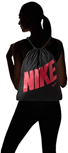 NIKE Y Nk Gmsk-GFX Bolsa de Deporte, Unisex niños, Black/Black/(Rush Pink), MISC NIKE Y Nk Gmsk-GFX Bolsa de Deporte, Unisex niños, Black/Black/(Rush Pink), MISC