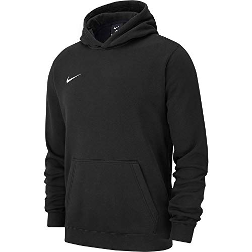 Nike Y Po Flc Tm Club19, Sudadera con Capucha Unisex Niños, Negro, M