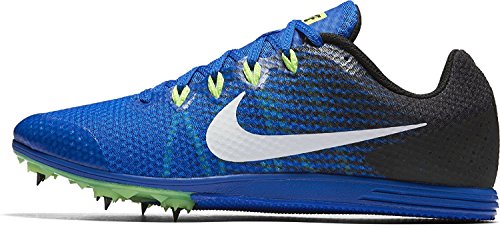 Nike Zoom Rival D 9, Zapatillas con clavo, para atletismo, unisex, Azul (Hyper Cobalt/Black/Ghost Green/White), 36.5 EU