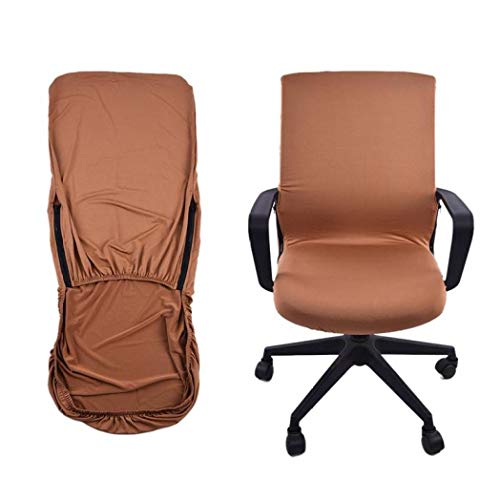 NIKIMI Protector de sillón Estirable Fundas para sillas de Oficina Funda Antideslizante para Barra de Internet Funda giratoria para Asiento Trasero Protector de Muebles