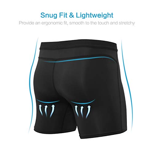 Niksa Calzoncillos Boxer de Deporte Hombre Ropa Interior Hombre Negro Medium Niksa Calzoncillos Boxer de Deporte Hombre Ropa Interior Hombre Negro Medium