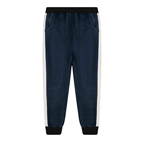Niña Niño Pantalone De Jogger Invierno Térmicos Elásticos Grueso Cálido Forrado Cintura Alta Sweatpants Armada Blanco 130(Adecuado para la Altura 120CM) Niña Niño Pantalone De Jogger Invierno Térmicos Elásticos Grueso Cálido Forrado Cintura Alta Sweatpants Armada Blanco 130(Adecuado para la Altura 120CM)