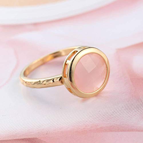 Niñas Anillos de Saturno Baratos Joyería de Pareja Creativa de Plata Joyería de Anillo de Circón Rosa Apuesto Te Trae Buena Suerte, MC, Proteína en polvo, el número de anillo es el código de EE. U