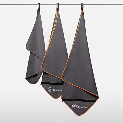 NirvanaShape ® Toallas de Microfibra | Absorbentes, Ligeras, de Secado rápido | Toallas de baño, Toalla de Viaje, Toallas Deportivas | Ideales para Viajar, IR al Gimnasio, la Playa, Practicar Yoga NirvanaShape ® Toallas de Microfibra | Absorbentes, Ligeras, de Secado rápido | Toallas de baño, Toalla de Viaje, Toallas Deportivas | Ideales para Viajar, IR al Gimnasio, la Playa, Practicar Yoga