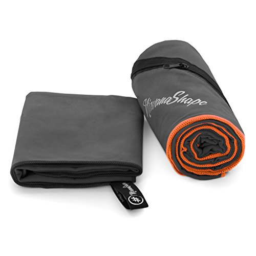 NirvanaShape ® Toallas de Microfibra | Absorbentes, Ligeras, de Secado rápido | Toallas de baño, Toalla de Viaje, Toallas Deportivas | Ideales para Viajar, IR al Gimnasio, la Playa, Practicar Yoga