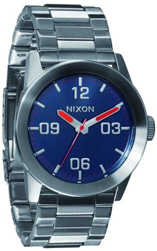 Nixon Private Reloj para Hombre Analógico de Cuarzo con Brazalete de Acero Inoxidable A276307