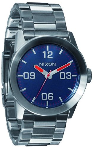 Nixon Private Reloj para Hombre Analógico de Cuarzo con Brazalete de Acero Inoxidable A276307 Nixon Private Reloj para Hombre Analógico de Cuarzo con Brazalete de Acero Inoxidable A276307