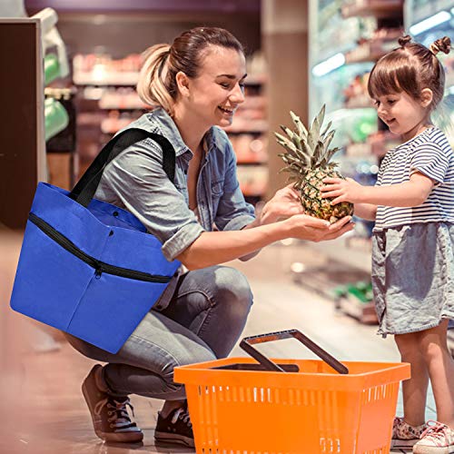 No Branded Bolsa de Compras Plegable con Ruedas Bolsa Trolley de Compra Gran Capacidad