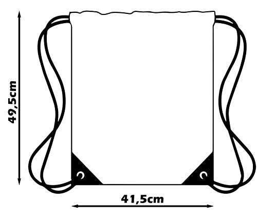 No Plastic Reusable Is Future Mochila con cordón Informal Gym Sack No Plastic Reusable Is Future Mochila con cordón Informal Gym Sack