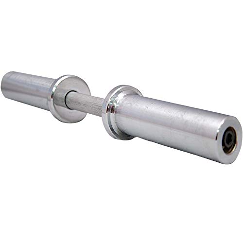 NOBLJX Juego de Barra olímpica con Mancuernas de 2"con Collares de muelles, Entrenamiento de Levantamiento de Pesas de 20" de Largo/Libre - Disponible como Pareja o Individual NOBLJX Juego de Barra olímpica con Mancuernas de 2"con Collares de muelles, Entrenamiento de Levantamiento de Pesas de 20" de Largo/Libre - Disponible como Pareja o Individual
