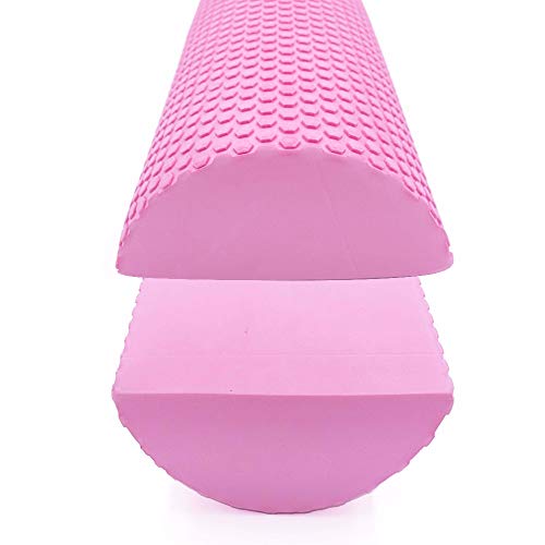 NOBRAND 45Cm Media Ronda Masaje Rodillo De Espuma Yoga Pilates Equipo De Fitness Balance Pad Bloques De Yoga con Masaje Punto Flotante