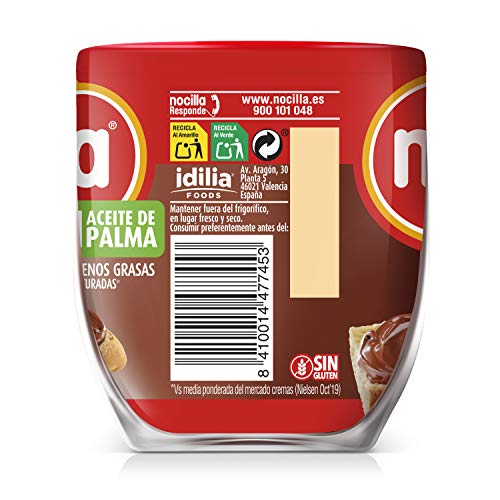 Nocilla Original-Sin Aceite de Palma:Crema de Cacao - 180g