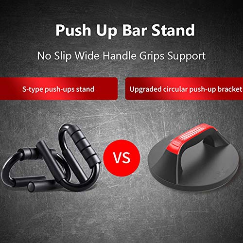 Nonebranded 360 ° Push Up Stands Antideslizante Push-Up Rack Board Ejercicio Push Up Bars Soporte Equipo de Fitness para Gimnasio en casa