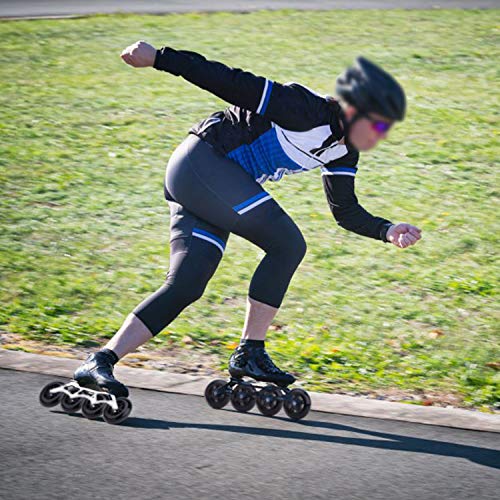 NONMON Ruedas de Patines en Línea,4 Piezas 80mm 85A Inline Skates Ruedas de Repuesto Wheels Hombre y Mujer,para Patinaje Recreativo en Interiores y Exteriores,Negro NONMON Ruedas de Patines en Línea,4 Piezas 80mm 85A Inline Skates Ruedas de Repuesto Wheels Hombre y Mujer,para Patinaje Recreativo en Interiores y Exteriores,Negro