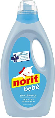 Norit Ropa de Bebé y Pieles Atópicas Detergente Líquido - 1125 ml