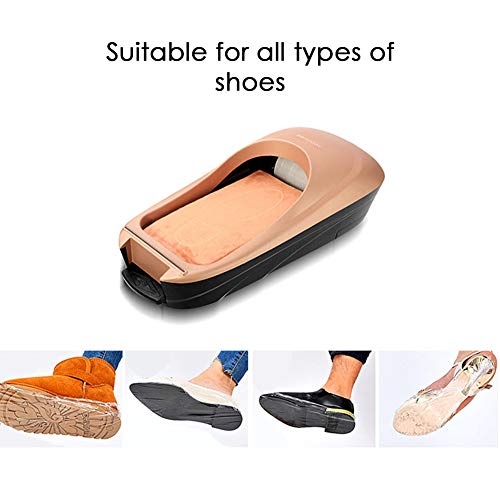 NOSSON Zapato Máquina De La Película Zapato Dispensador De La Cubierta, Zapatos Máquina De Película 600 Veces Desechables De Zapatos Cubierta De La Máquina para La Puerta Libre De Los Zapatos Libres