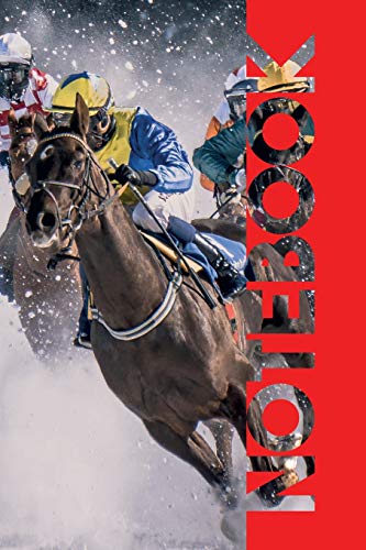 Notebook: Horse Race Betting Professional Composition Book for Online Results and Notes