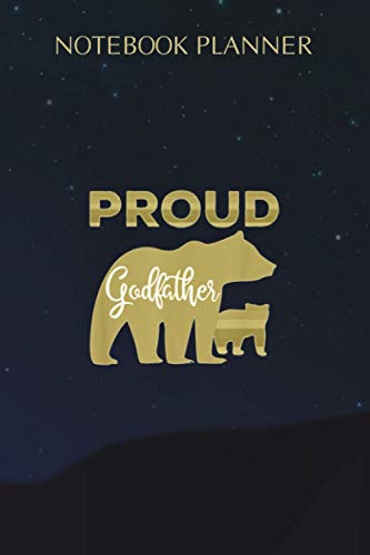 Notebook Planner Rainbow Pride Flag Bear Proud Godfather and Gay Cub: Gym, Daily Journal, Cute, A Blank, Over 100 Pages, Mom, Planning, 6x9 inch Notebook Planner Rainbow Pride Flag Bear Proud Godfather and Gay Cub: Gym, Daily Journal, Cute, A Blank, Over 100 Pages, Mom, Planning, 6x9 inch