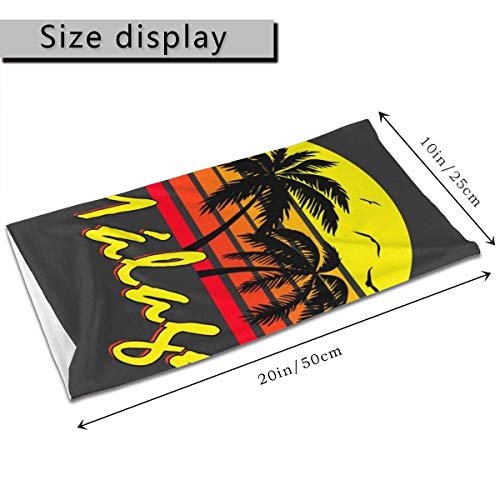 Nother Málaga - Pañuelo para la cabeza, estilo vintage, diseño de sol Nother Málaga - Pañuelo para la cabeza, estilo vintage, diseño de sol