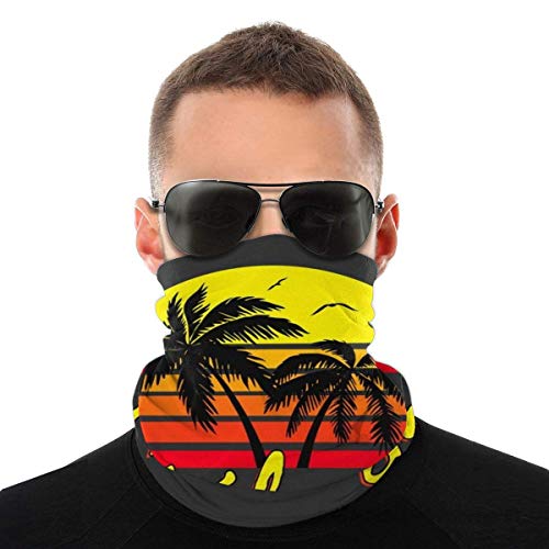Nother Málaga - Pañuelo para la cabeza, estilo vintage, diseño de sol Nother Málaga - Pañuelo para la cabeza, estilo vintage, diseño de sol