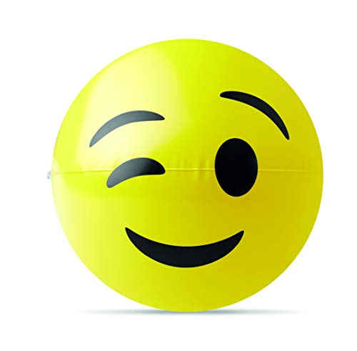 NoTrash2003 - Pelota hinchable de 24 cm, 3 unidades, con factor de retención, con emoji sin ftalatos, sin pico NoTrash2003 - Pelota hinchable de 24 cm, 3 unidades, con factor de retención, con emoji sin ftalatos, sin pico