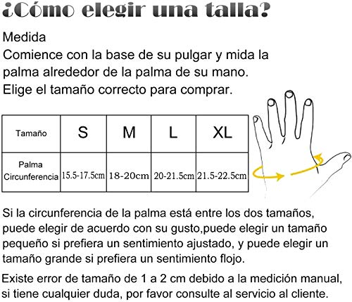 Nova imboxs Guantes Gimnasio para Hombres y Mujeres, Guantes Fitness Transpirables Antideslizantes con Muñequera para Deportivos Levantamiento de Pesas Crossfit (L)