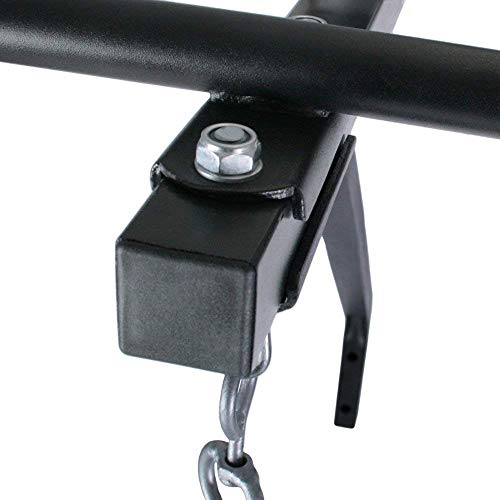 Nova - Saco de Boxeo Completo con Barra para dominadas (28 cm de diámetro x 83 cm de Altura) / Cuatro Correas Resistentes - Barra: de Acero / 83 cm de Ancho, de Pared - Pull-up Bar, Artes Marciales Nova - Saco de Boxeo Completo con Barra para dominadas (28 cm de diámetro x 83 cm de Altura) / Cuatro Correas Resistentes - Barra: de Acero / 83 cm de Ancho, de Pared - Pull-up Bar, Artes Marciales