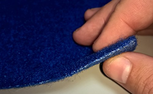 NOVINGRECONS Moqueta Aterciopelada para Barcos. Corte de 10m2-2x5m (AnchoxLargo). Color: Azul NOVINGRECONS Moqueta Aterciopelada para Barcos. Corte de 10m2-2x5m (AnchoxLargo). Color: Azul