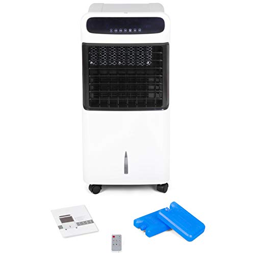 Novohogar Acondicionador de Aire Frío Calor Portátil 4 en 1 Potente. Refrigerador, Calefactor, Humidificador y Purificador - Esterilizador de Aire. 3 Velocidades. Programable. Mando a Distancia