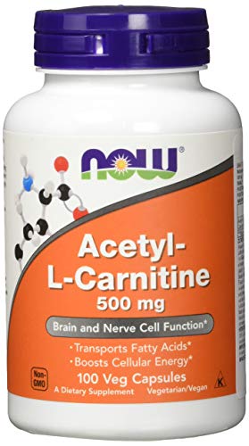 Now Foods - ACETYL L-CARNITINE 500mg - 100 veg caps