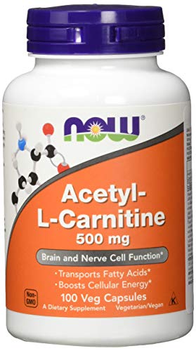 Now Foods - ACETYL L-CARNITINE 500mg - 100 veg caps Now Foods - ACETYL L-CARNITINE 500mg - 100 veg caps