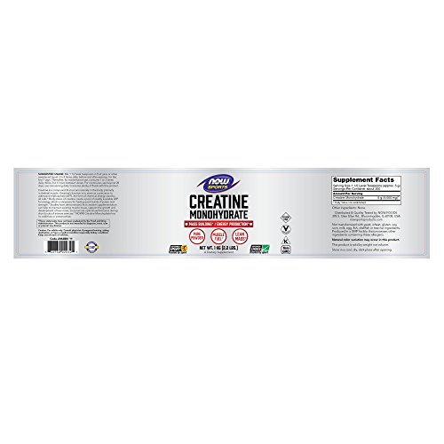 Now Foods Creatine Monohydrate, Pure Powder - 1000G - 1000 gr Now Foods Creatine Monohydrate, Pure Powder - 1000G - 1000 gr