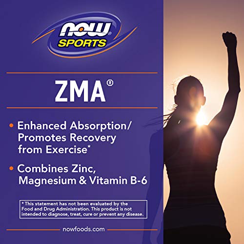 Now ZMA Suplemento de Recuperación Deportiva 180 Cápsulas 90 g Now ZMA Suplemento de Recuperación Deportiva 180 Cápsulas 90 g