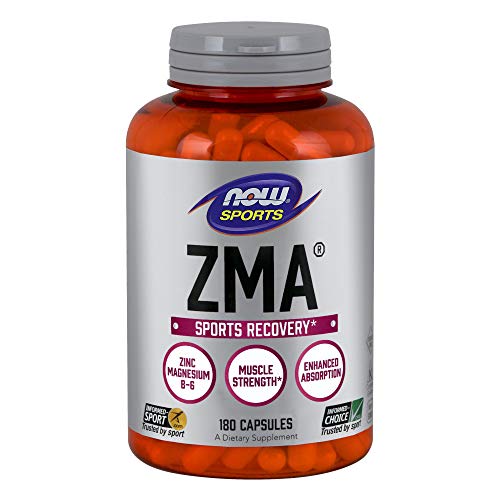 Now ZMA Suplemento de Recuperación Deportiva 180 Cápsulas 90 g Now ZMA Suplemento de Recuperación Deportiva 180 Cápsulas 90 g