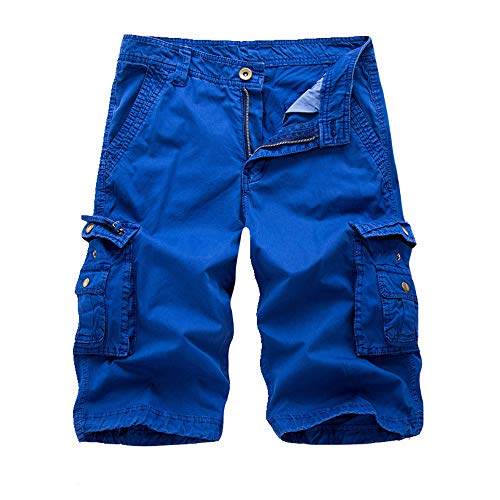 N\P Pantalones cortos de verano para hombre, sueltos, casuales, para herramientas grandes