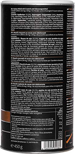 nu3 Fit Protein Muesli - Avena con proteína sabor Cacao Crunch - 450 g de muesli proteico con bayas, almendras, guaraná y matcha - 36% de proteínas y solo 4% de azúcar – Ideal en dietas sin gluten nu3 Fit Protein Muesli - Avena con proteína sabor Cacao Crunch - 450 g de muesli proteico con bayas, almendras, guaraná y matcha - 36% de proteínas y solo 4% de azúcar – Ideal en dietas sin gluten