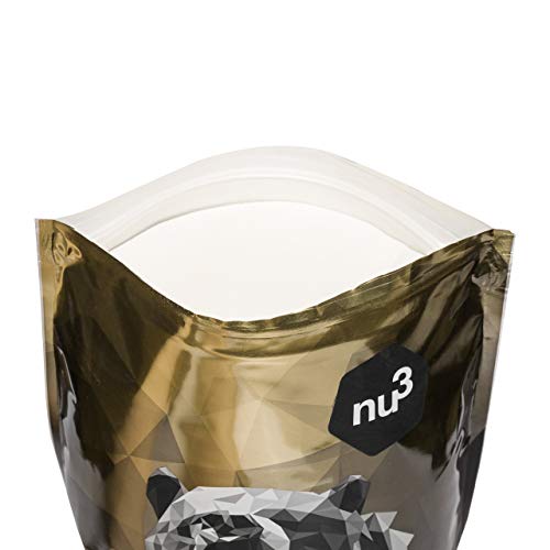 nu3 Performance Whey Protein - 1kg de suero en polvo sabor vainilla con 74.9% de proteína - Con aminoácidos BCAAs + proteína isolada (isolate) - Batido proteico para ganar masa - Altamente soluble