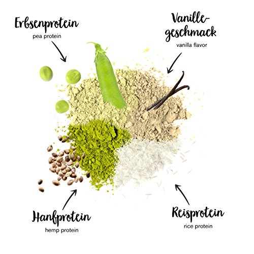nu3 Proteína Vegana 3K - 1kg de Fórmula - 72,5% de Proteína a Base de 3 Componentes Vegetales - Proteínas Para el Crecimiento de la Masa Muscular con Delicioso Sabor Vainilla nu3 Proteína Vegana 3K - 1kg de Fórmula - 72,5% de Proteína a Base de 3 Componentes Vegetales - Proteínas Para el Crecimiento de la Masa Muscular con Delicioso Sabor Vainilla