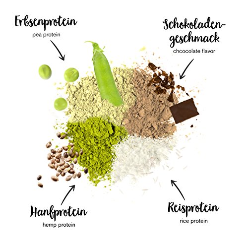 nu3 - Proteína vegana 3K - 2kg de fórmula - 70% de proteína a base de 3 componentes vegetales - Proteínas para el crecimiento de la masa muscular con delicioso sabor chocolate nu3 - Proteína vegana 3K - 2kg de fórmula - 70% de proteína a base de 3 componentes vegetales - Proteínas para el crecimiento de la masa muscular con delicioso sabor chocolate