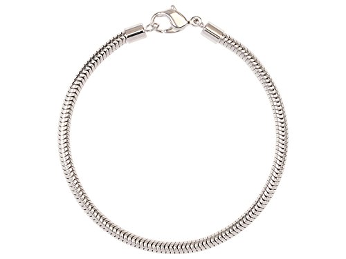 Nueva Pulsera Swarovski® para Abalorios y Charms compatibles con Pandora, 18,19,20 cm rodiada y Cierre de Clip. (20) Nueva Pulsera Swarovski® para Abalorios y Charms compatibles con Pandora, 18,19,20 cm rodiada y Cierre de Clip. (20)
