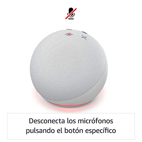 Nuevo Echo Dot (4.ª generación) | Altavoz inteligente con Alexa | Blanco Nuevo Echo Dot (4.ª generación) | Altavoz inteligente con Alexa | Blanco