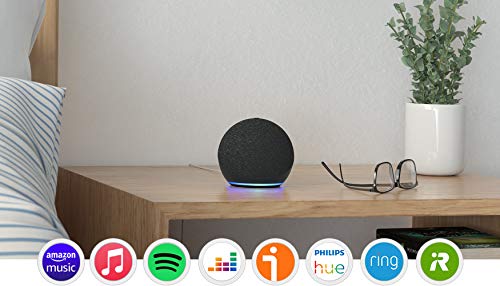 Nuevo Echo Dot (4.ª generación), Antracita + Amazon Smart Plug (enchufe inteligente WiFi), compatible con Alexa