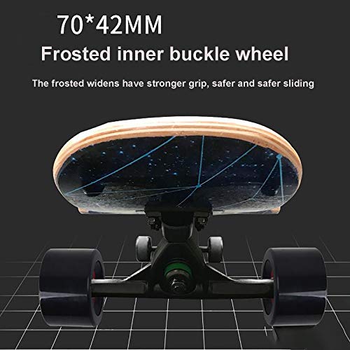 Nuevo Tipo De Monopatín Longboard, 42 Pulgadas Y 8 Capas De Arce Canadiense Longboard, Monopatín Estándar Longboard Adecuado para Adultos Y Jóvenes Principiantes Nuevo Tipo De Monopatín Longboard, 42 Pulgadas Y 8 Capas De Arce Canadiense Longboard, Monopatín Estándar Longboard Adecuado para Adultos Y Jóvenes Principiantes
